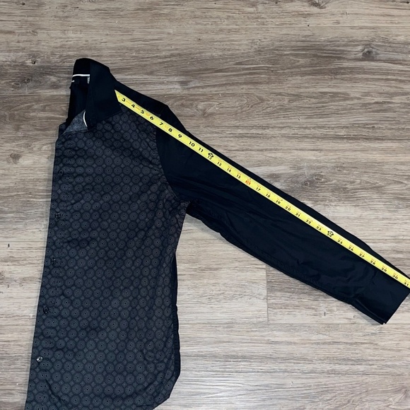 Karl Lagerfeld - Men's Long Sleeve Button Down - Picture 6 of 7